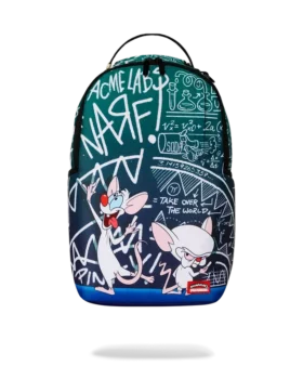Zaino DLXR "PINKY AND THE BRAIN TAKIN OVER THE WORLD"