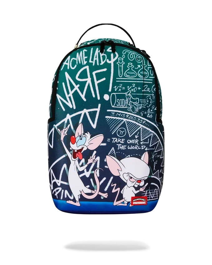 Zaino DLXR "PINKY AND THE BRAIN TAKIN OVER THE WORLD"