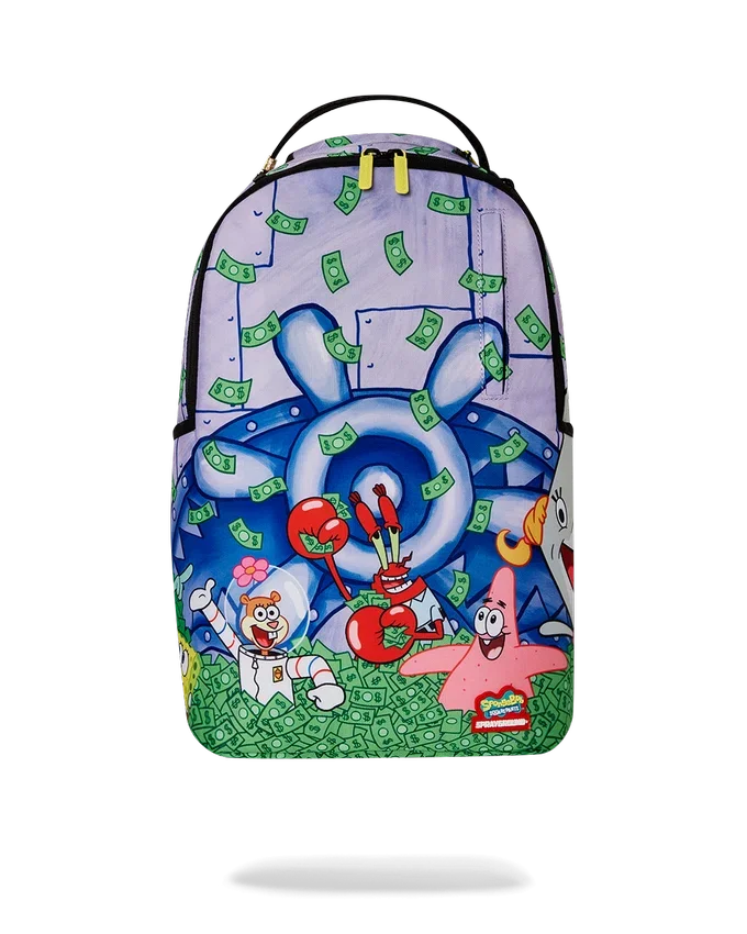 Zaino DLXR Spongebob CREW MONEY BATH