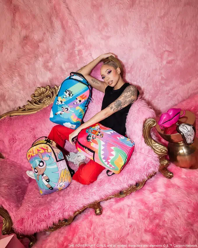 Zaino DLXSR "BLISS ALL DAY" delle Powerpuff Girls