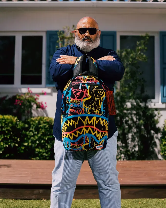 Zaino DLXSR "Neon Drip" dei Puffi
