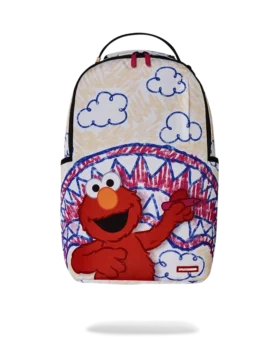 Zaino "Elmo's World - Shark Sketch"