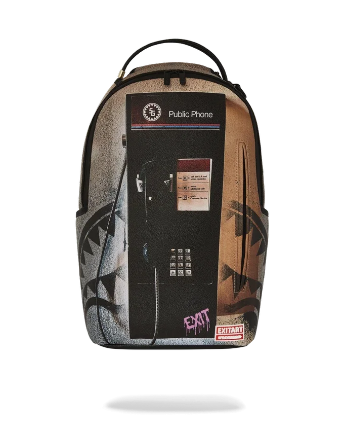 Zaino EXIT NYC con motivo "Payphone"
