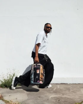 Zaino EXIT NYC con motivo “Payphone”