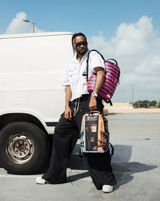 Zaino EXIT NYC con motivo "Payphone"