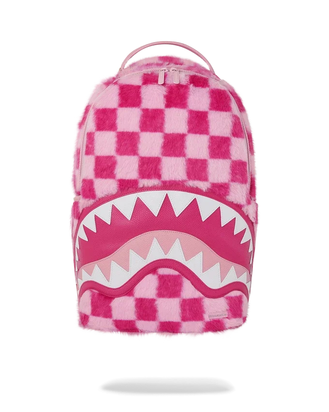 Zaino FURZILLA SHARK (a quadri rosa)