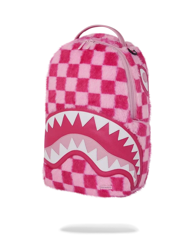 Zaino FURZILLA SHARK (a quadri rosa)