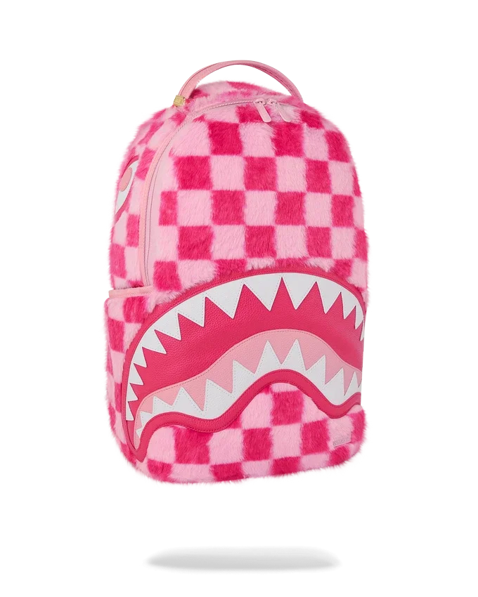 Zaino FURZILLA SHARK (a quadri rosa)