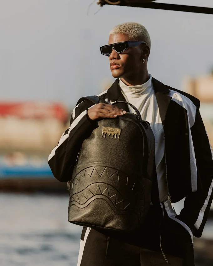 Zaino GOLD BRICK DRIP NERO