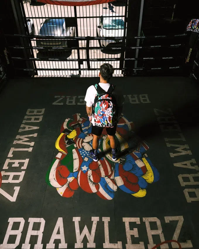 Zaino in collaborazione con il Brawlerz Boxing Club di Miami