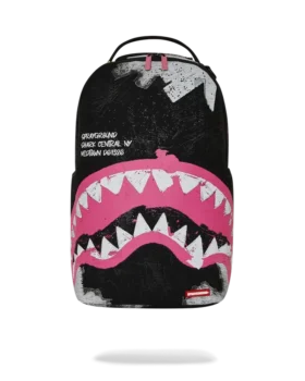 ZAINO IN COTONE SHARK CENTRAL ACRYLIC ART DLX
