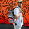 Zaino KEITH HARING SKATER SHARK DLXSR