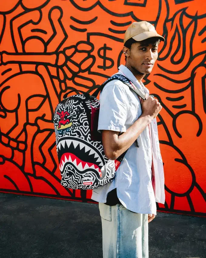 Zaino KEITH HARING SKATER SHARK DLXSR