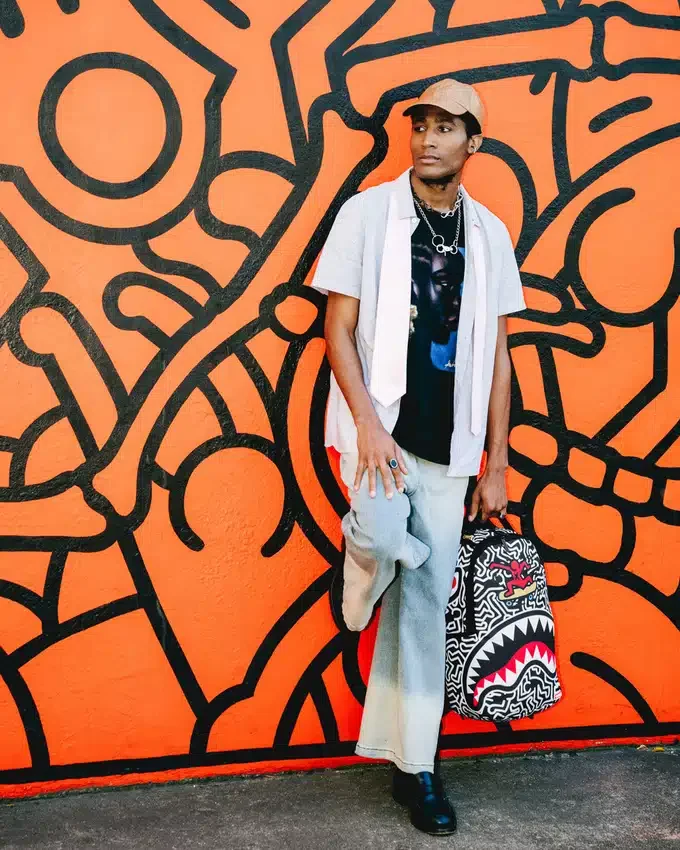 Zaino KEITH HARING SKATER SHARK DLXSR
