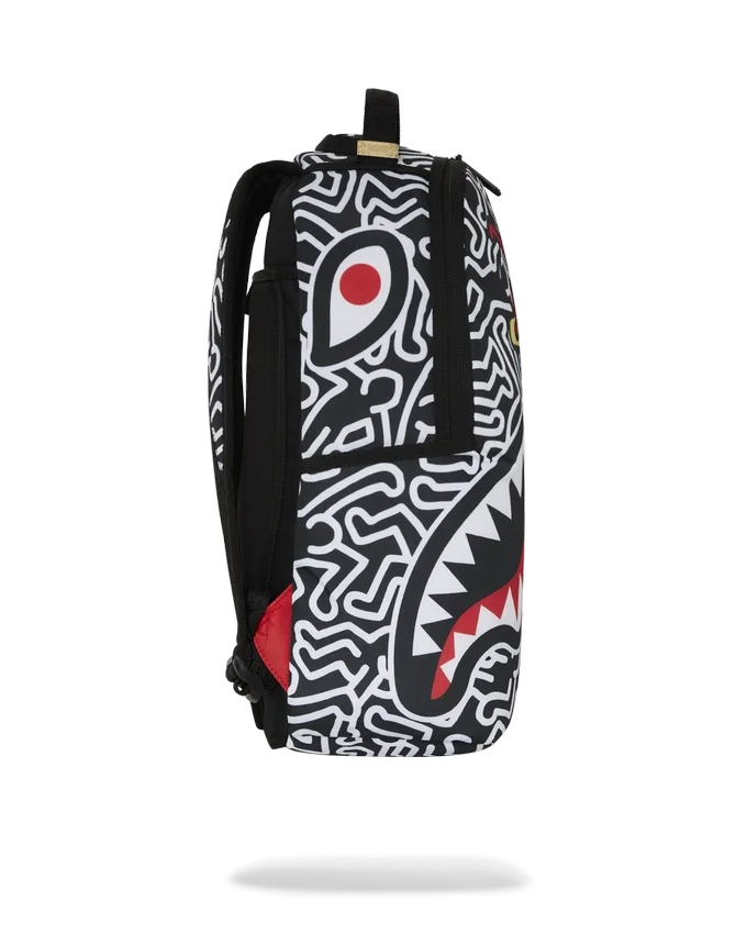 Zaino KEITH HARING SKATER SHARK DLXSR