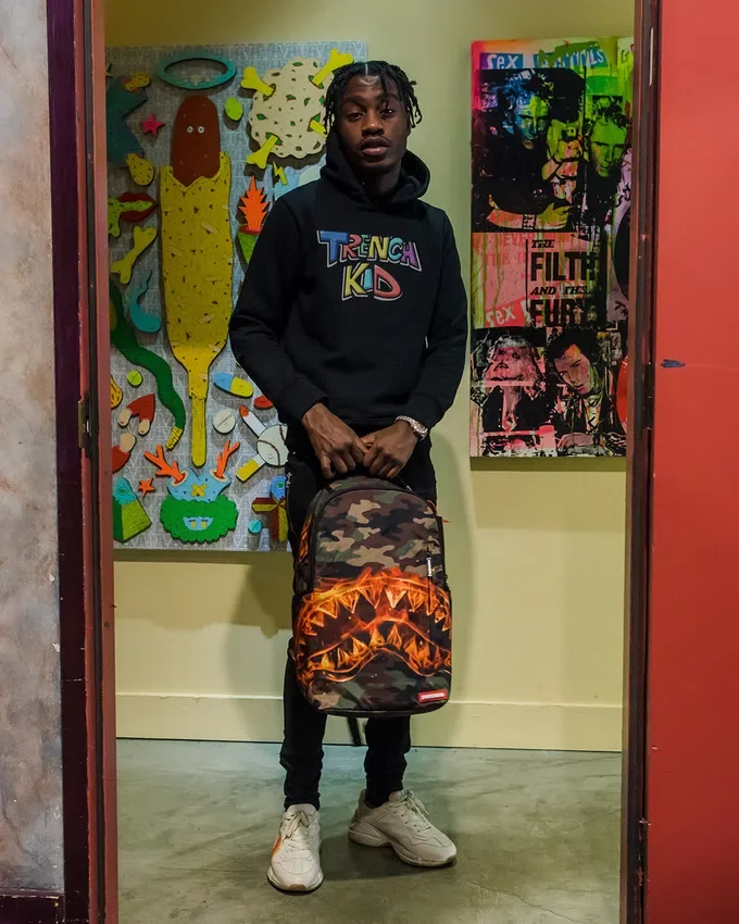 Zaino Lil Tjay Burner Shark DLX