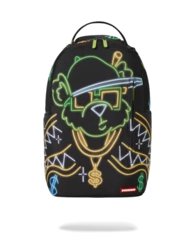 Zaino MONEY BEAR CITY LIGHTS