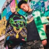 Zaino MONEY BEAR CITY LIGHTS