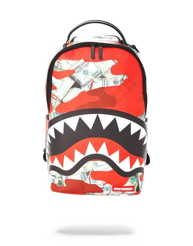 Zaino MONEY CAMO (ROSSO)