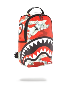 Zaino MONEY CAMO (ROSSO)