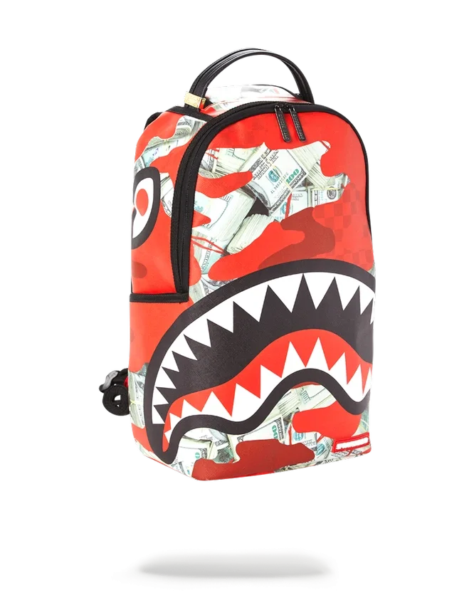 Zaino MONEY CAMO (ROSSO)
