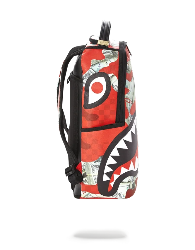 Zaino MONEY CAMO (ROSSO)