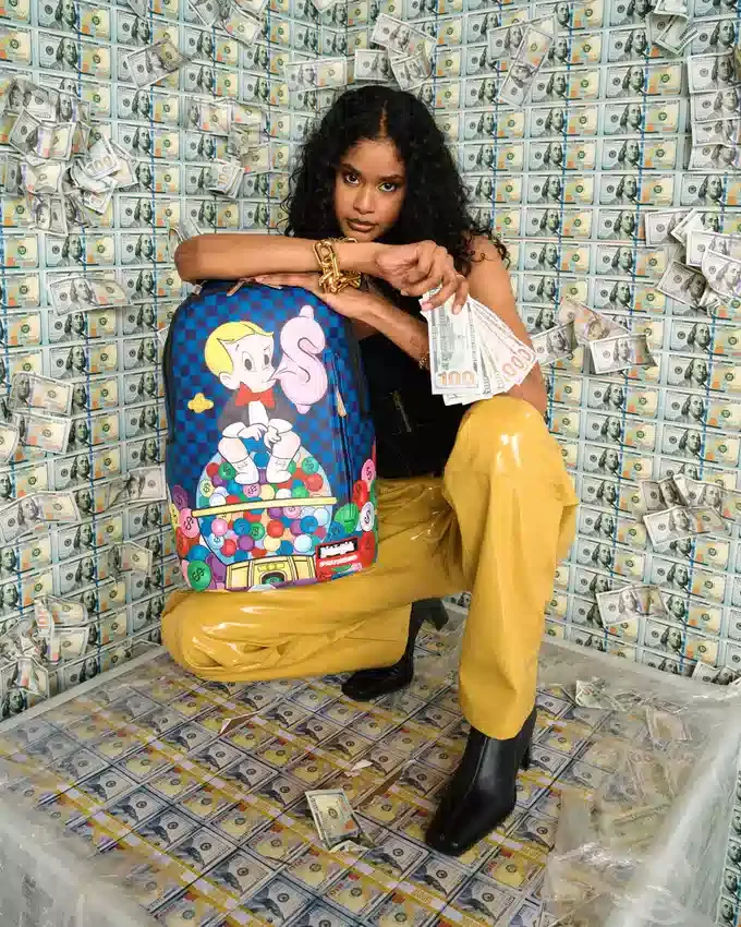 Zaino "Money Money Money" di Richie Rich (DLXV)