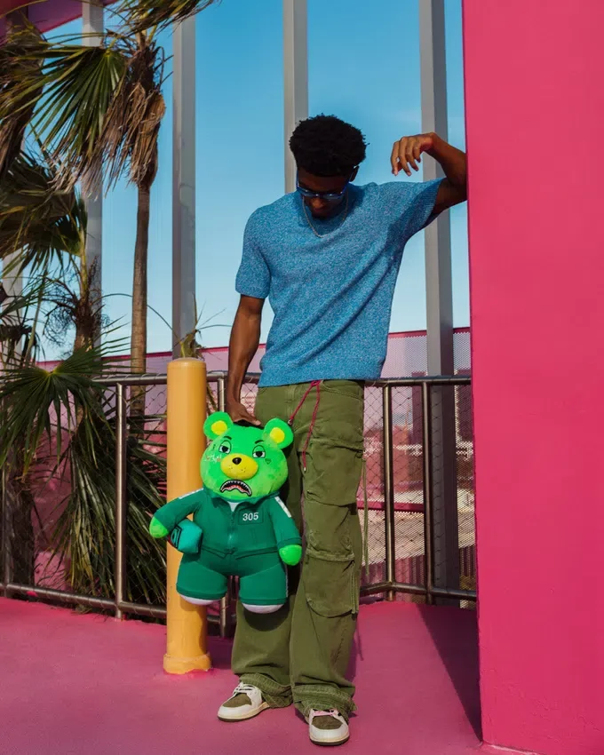 Zaino Moneybear "Contestant" in collaborazione con SQUID GAME
