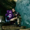 Zaino Moneybear Furzilla Shark (viola)