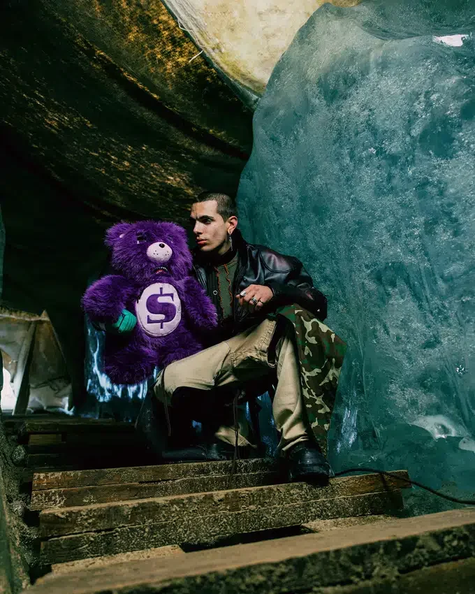 Zaino Moneybear Furzilla Shark (viola)