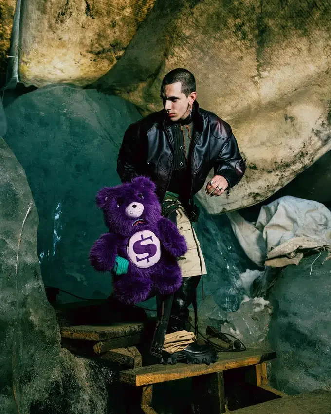 Zaino Moneybear Furzilla Shark (viola)