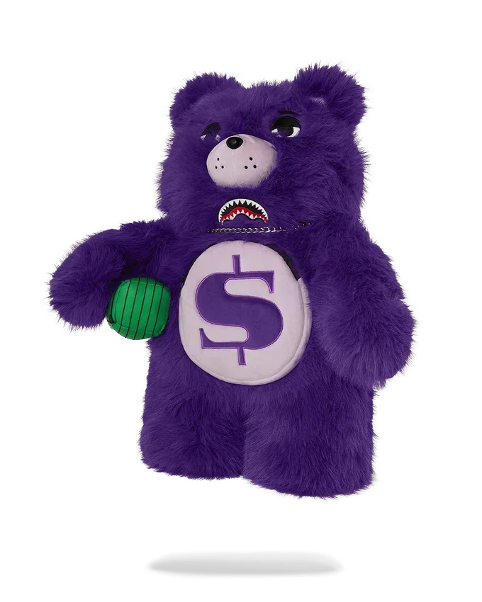 Zaino Moneybear Furzilla Shark (viola)