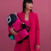 Zaino Moneybear "Pink Soldiers" in collaborazione con SQUID GAME