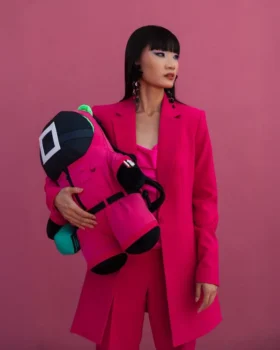 Zaino Moneybear “Pink Soldiers” in collaborazione con SQUID GAME
