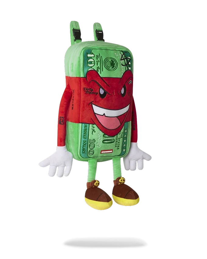 Zaino Moneyboy in peluche