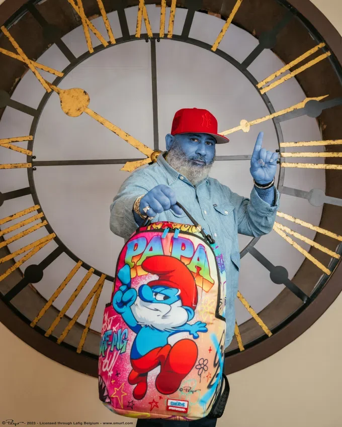 Zaino PAPA SMURF ON THE RUN