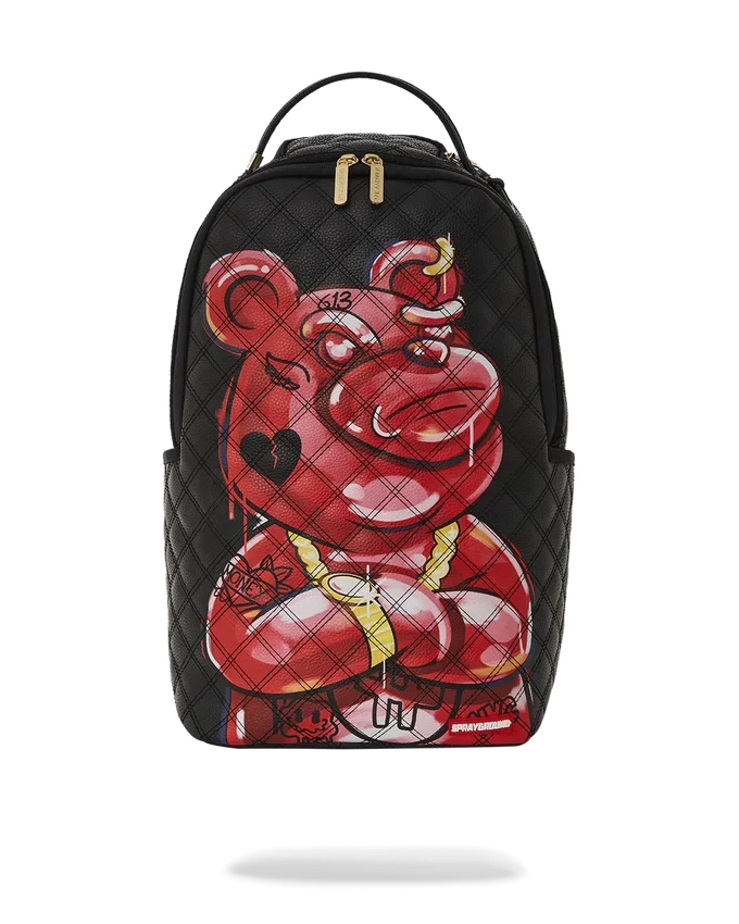 Zaino "Quilt Hand Painted Diablo Bear" (DLXV)