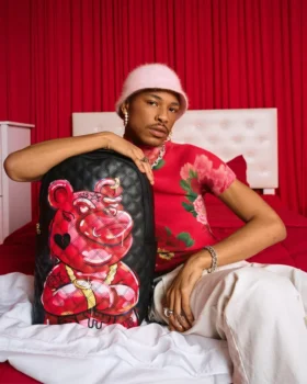 Zaino “Quilt Hand Painted Diablo Bear” (DLXV)
