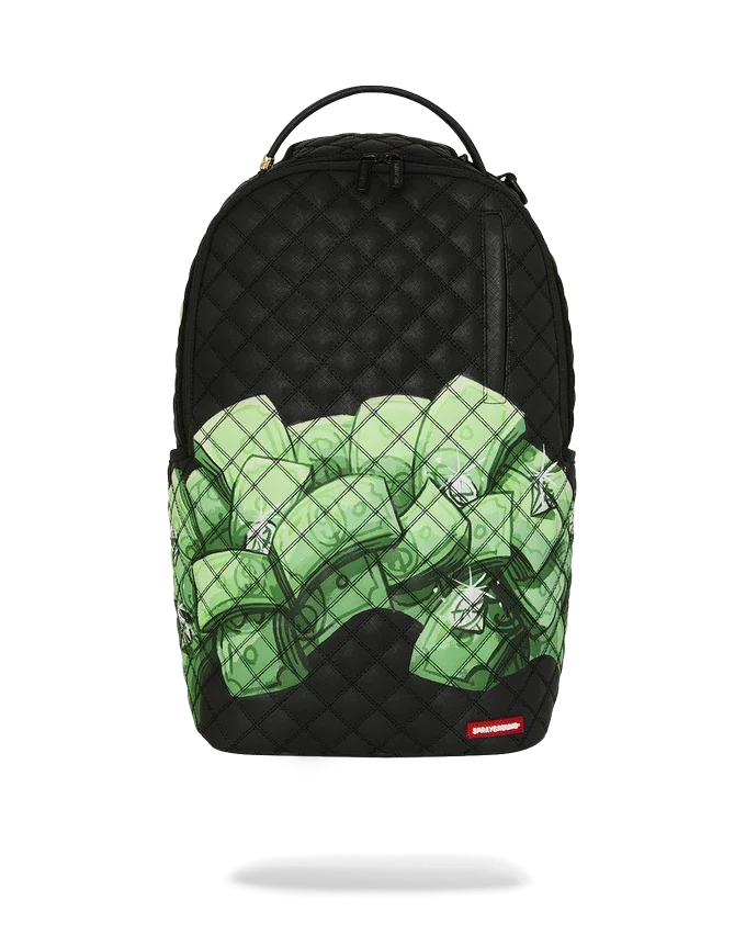 ZAINO QUILTED SHARK DIPINTO A MANO