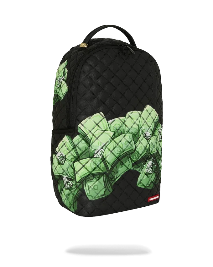 ZAINO QUILTED SHARK DIPINTO A MANO