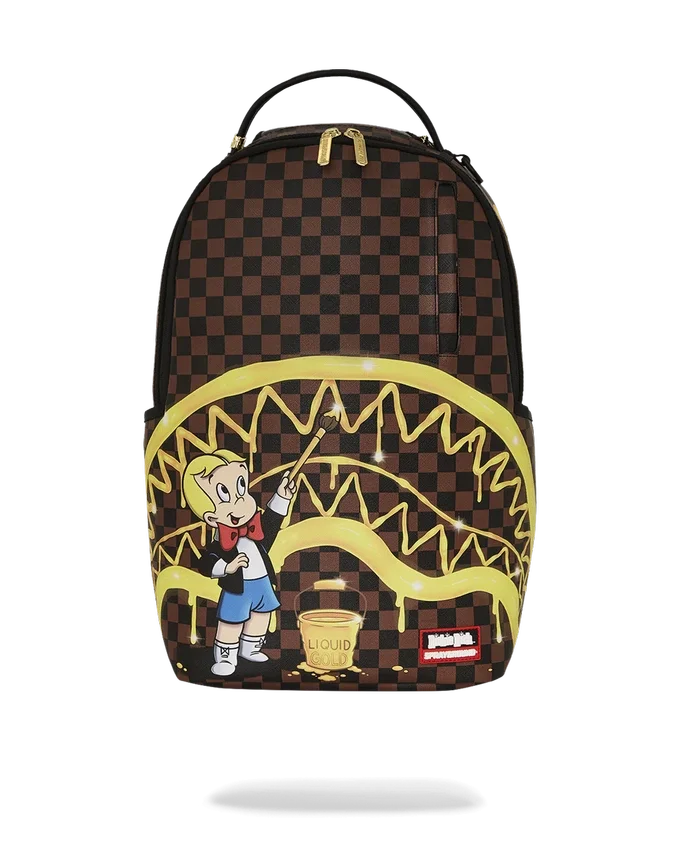 Zaino RICHIE RICH PAINT THE SHARK GOLD