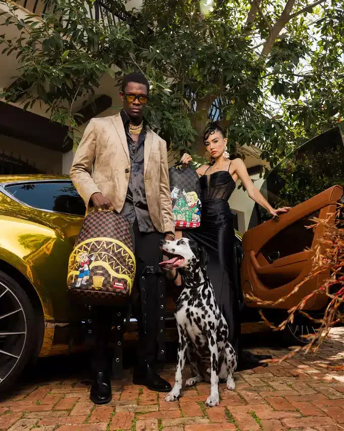 Zaino RICHIE RICH PAINT THE SHARK GOLD