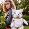Zaino RIVIERA LE BLANC GOLD CHAIN MONEYBEAR TEDDYBEAR