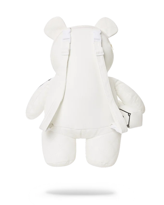 Zaino RIVIERA LE BLANC GOLD CHAIN MONEYBEAR TEDDYBEAR