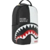ZAINO SHARK CENTRAL SPLIT NERO/BIANCO (DLXV)