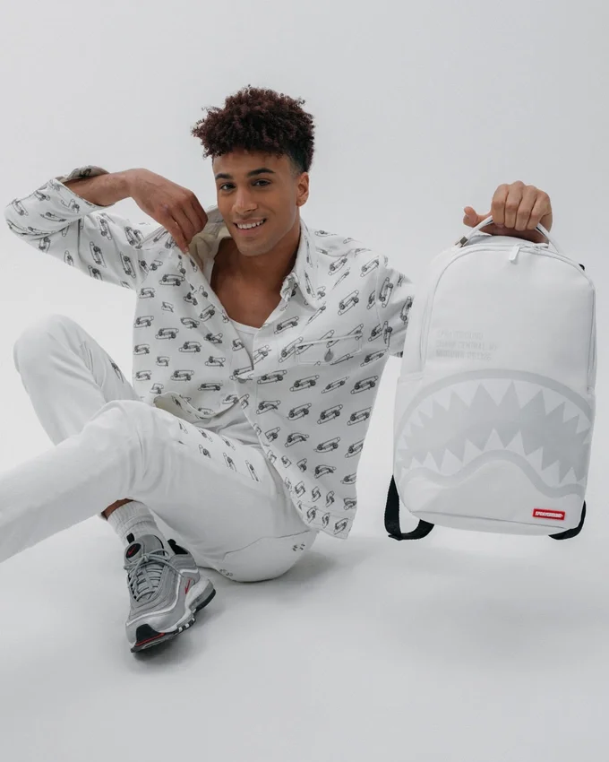 ZAINO SHARK CENTRAL WHT/WHT (DLXV)