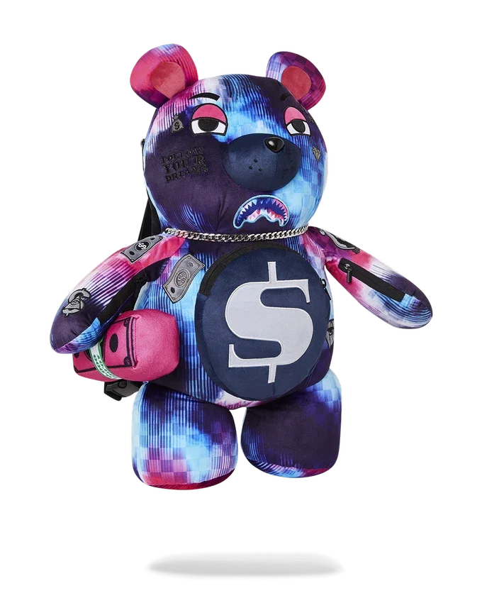 Zaino SHARKCLUB ELECTRONICA MONEYBEAR TEDDYBEAR