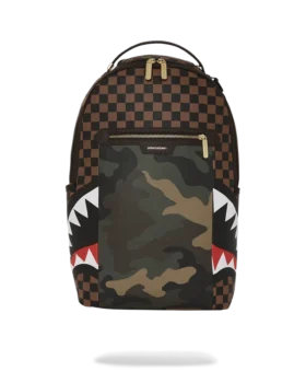 ZAINO SHARKS IN PARIS CON TASCA ESTERNA CON CERNIERA DORATA (DLXV)