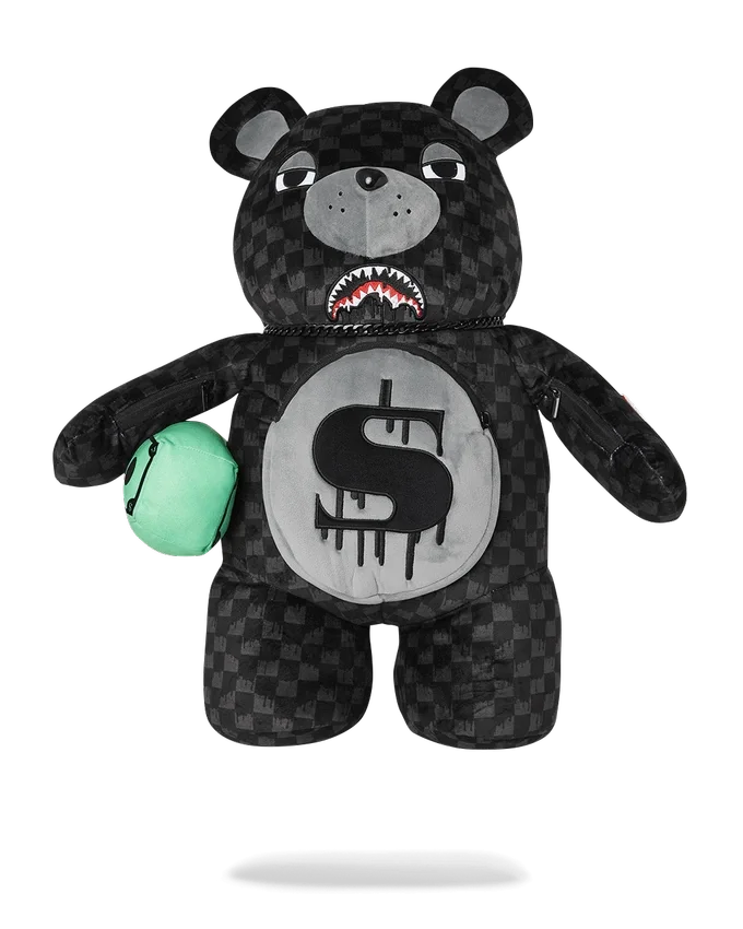 Zaino SHARKS IN PARIS THUNDERDRIP MONEYBEAR TEDDYBEAR Zaini