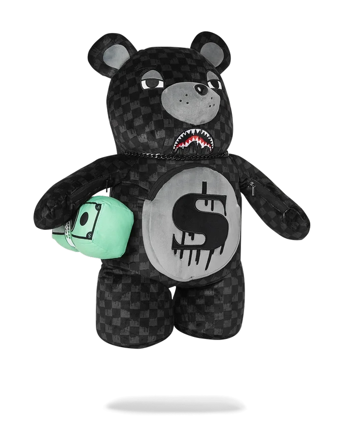 Zaino SHARKS IN PARIS THUNDERDRIP MONEYBEAR TEDDYBEAR Zaini